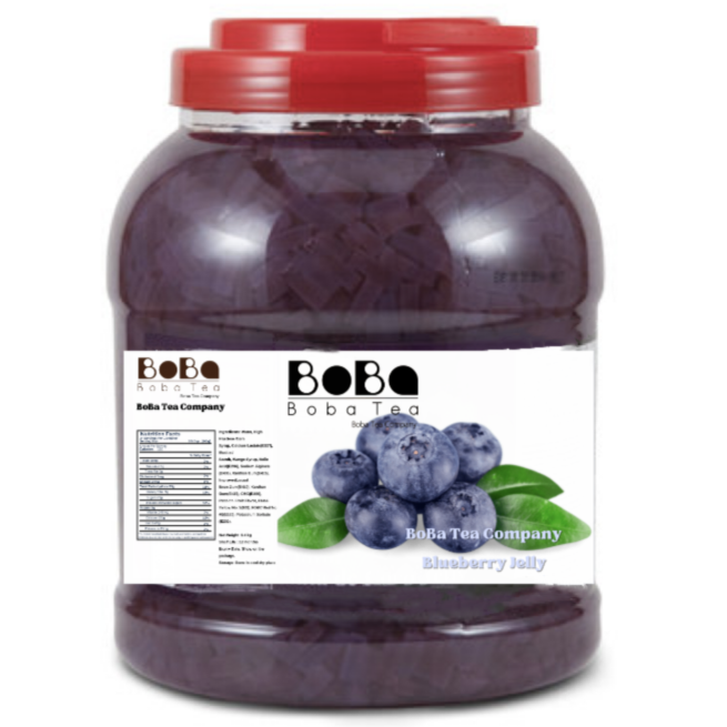 BoBa Tea Company Blueberry Coco Jelly